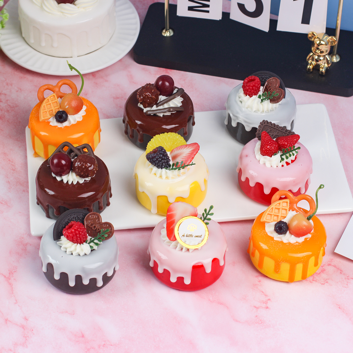Wedding Cake Supply - 1PC Artificial Cake Dessert Wedding Party