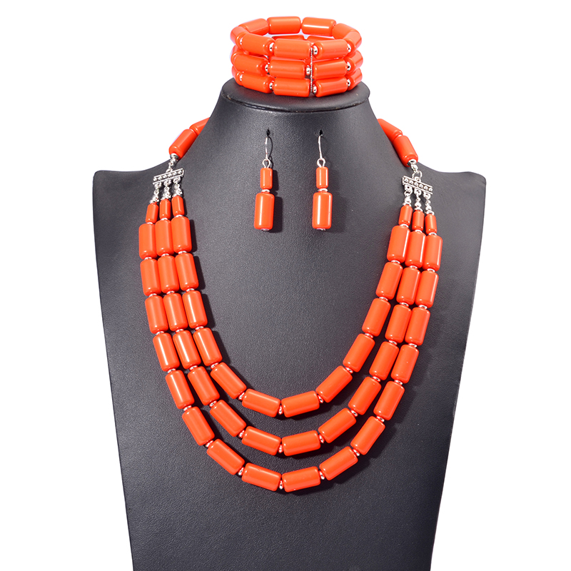 Indian Wedding Supply - Handmade African Beads Earrings Bracelet Necklace