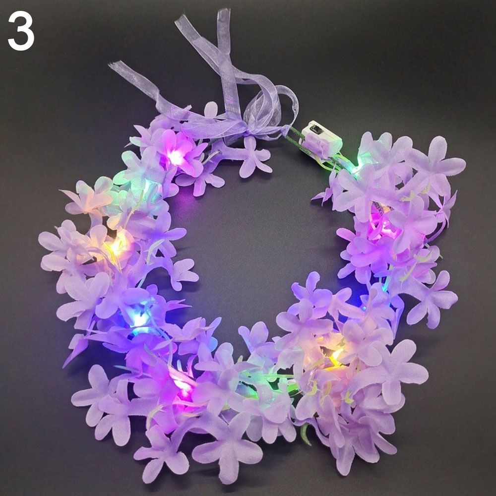 Wedding Arch Flower - Wedding Luminous Hairband Women Girls Glowing