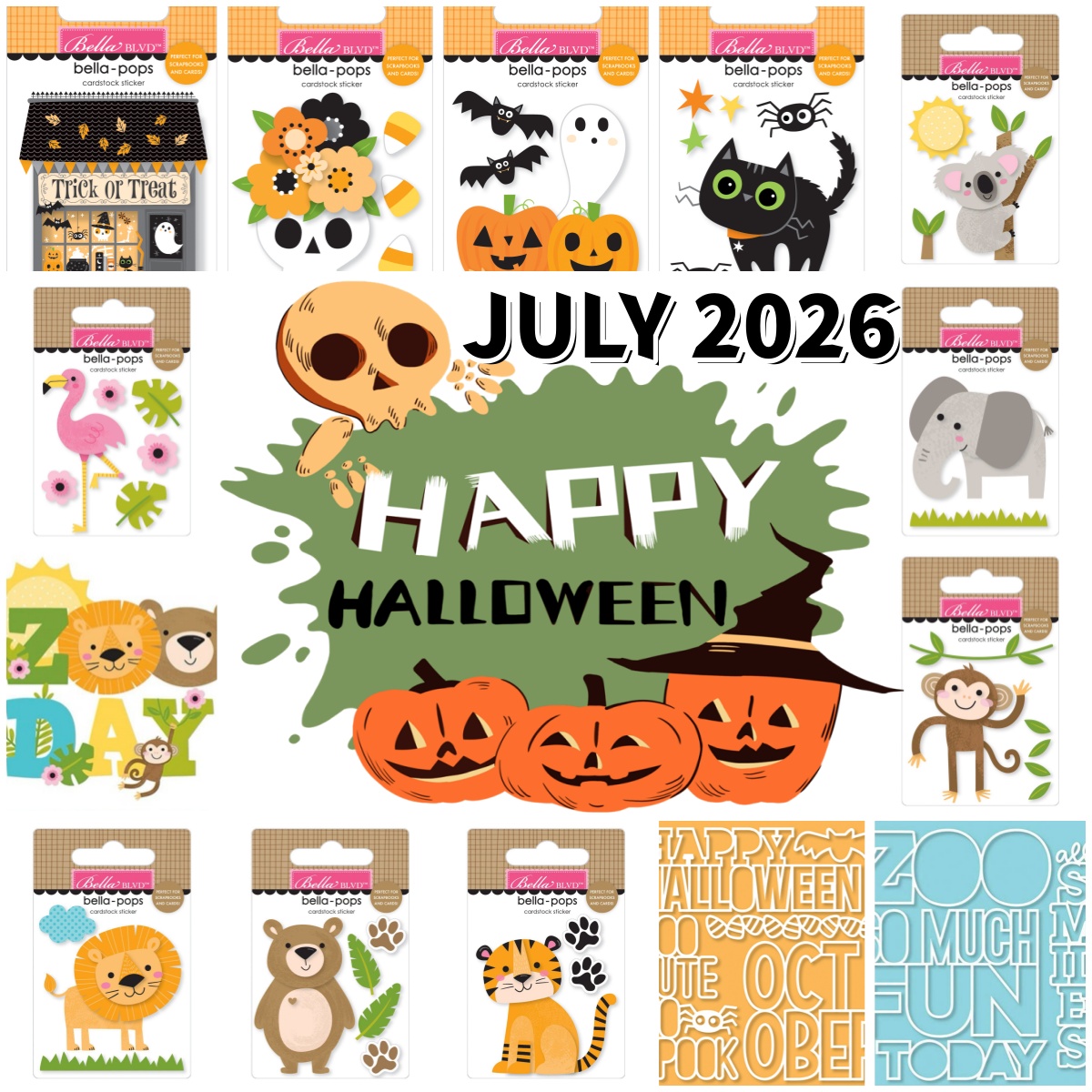 Wedding Zoo - Halloween Zoo Day Ghost Metal Cutting