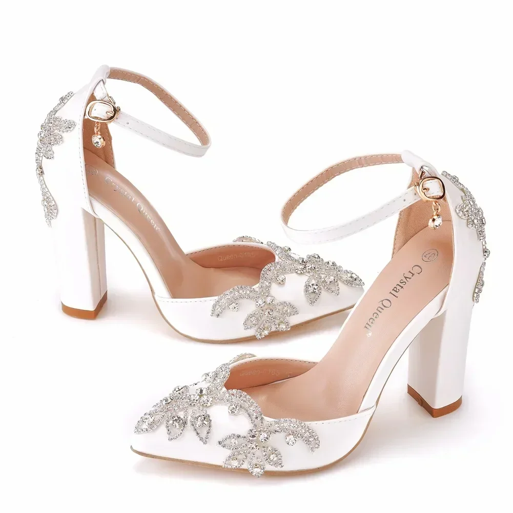 Wedding Fx - 2026 Thick Heel Pointed Toe Shoes