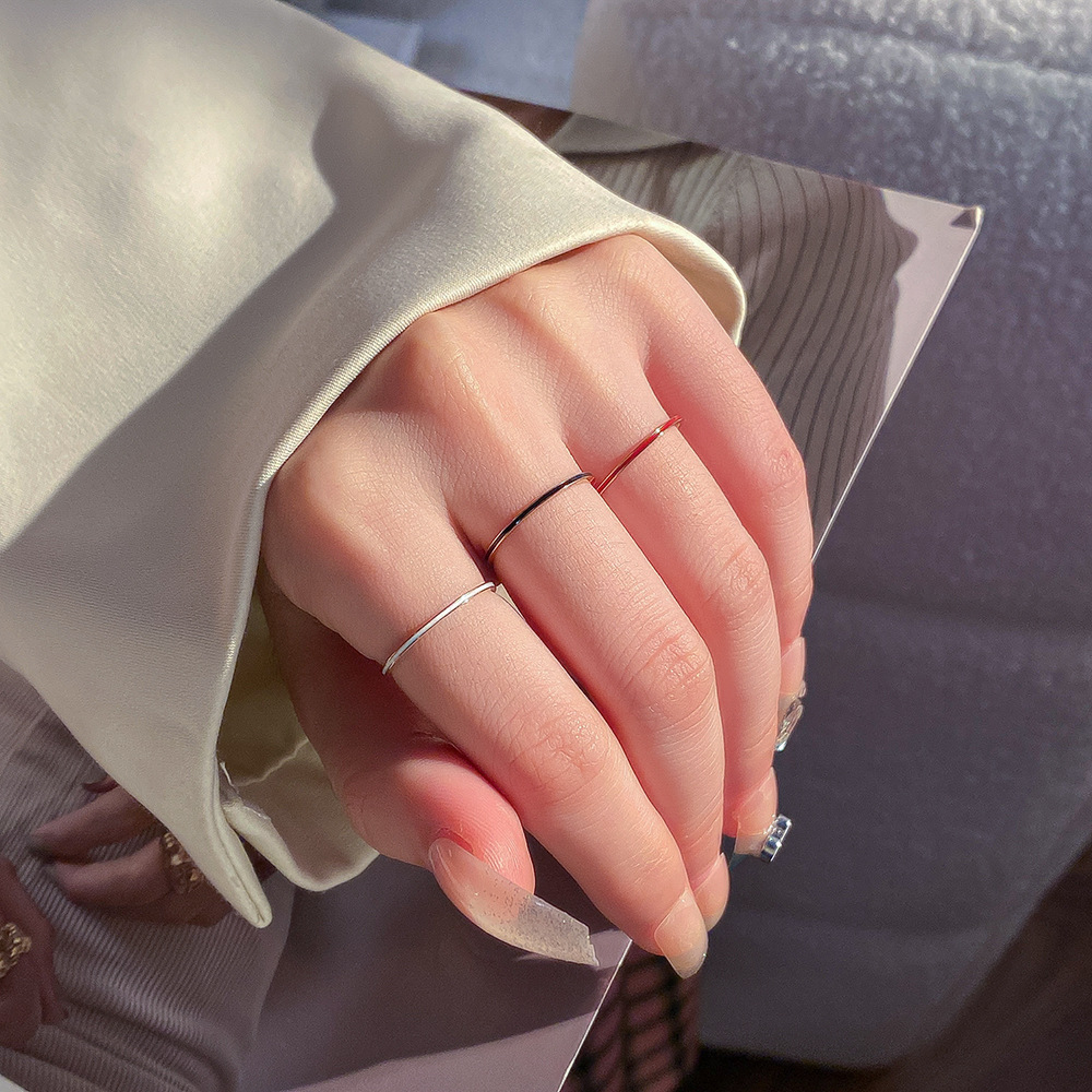 Wedding Zone - Titanium Steel Rose Gold Color 1mm