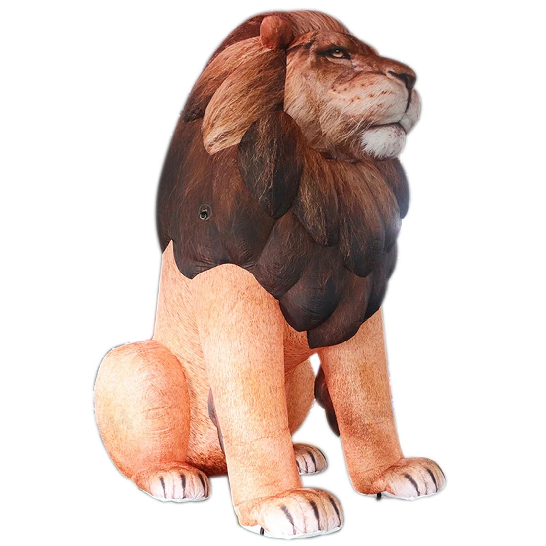 Wedding Zoo - Giant LED Inflatable Lion Realistic-Looking Inflatable