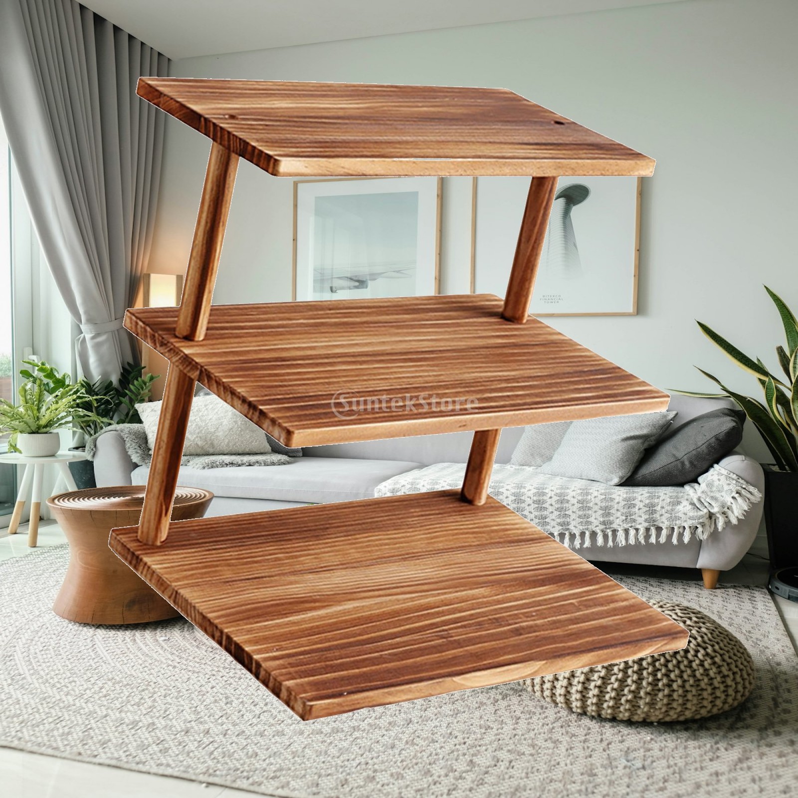 Wedding Support - Sturdy 3 Tier Cupcake Stand Wood
