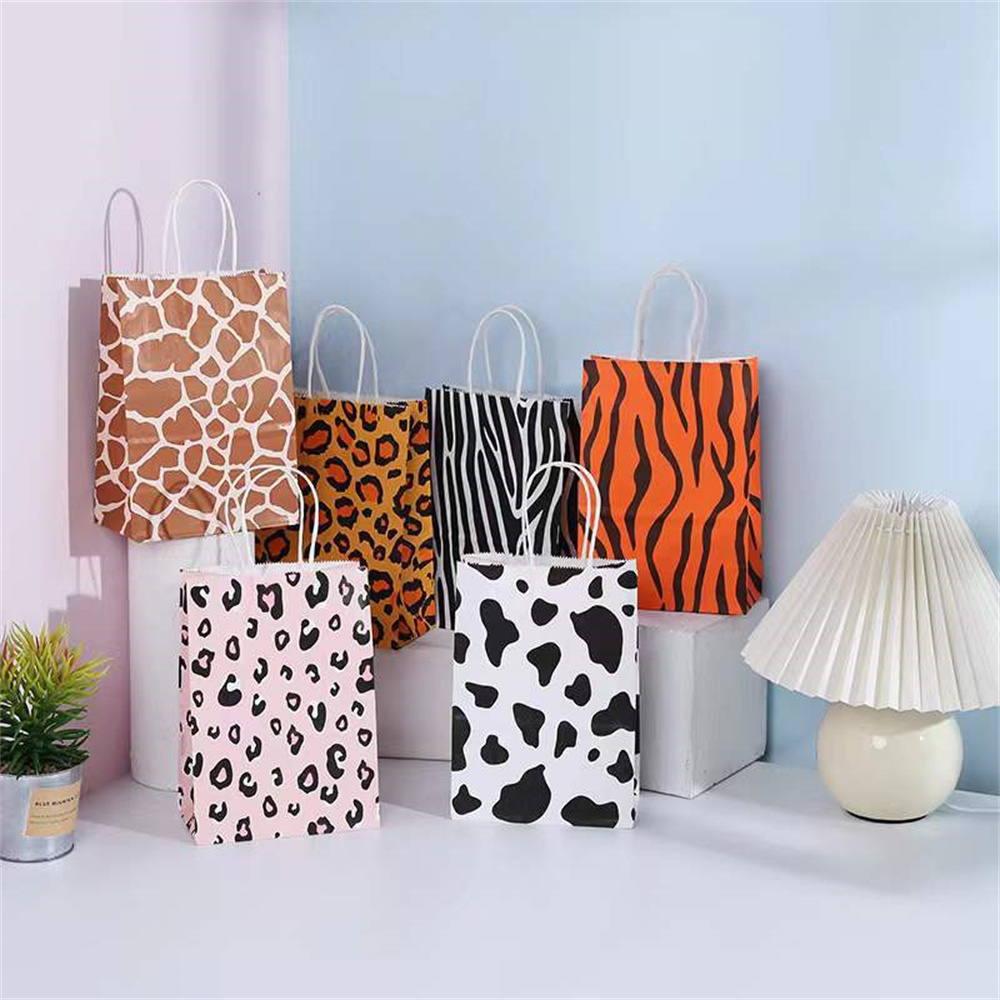 Wedding Zoo - 4Pcs Jungle Party Bags Birthday Gift