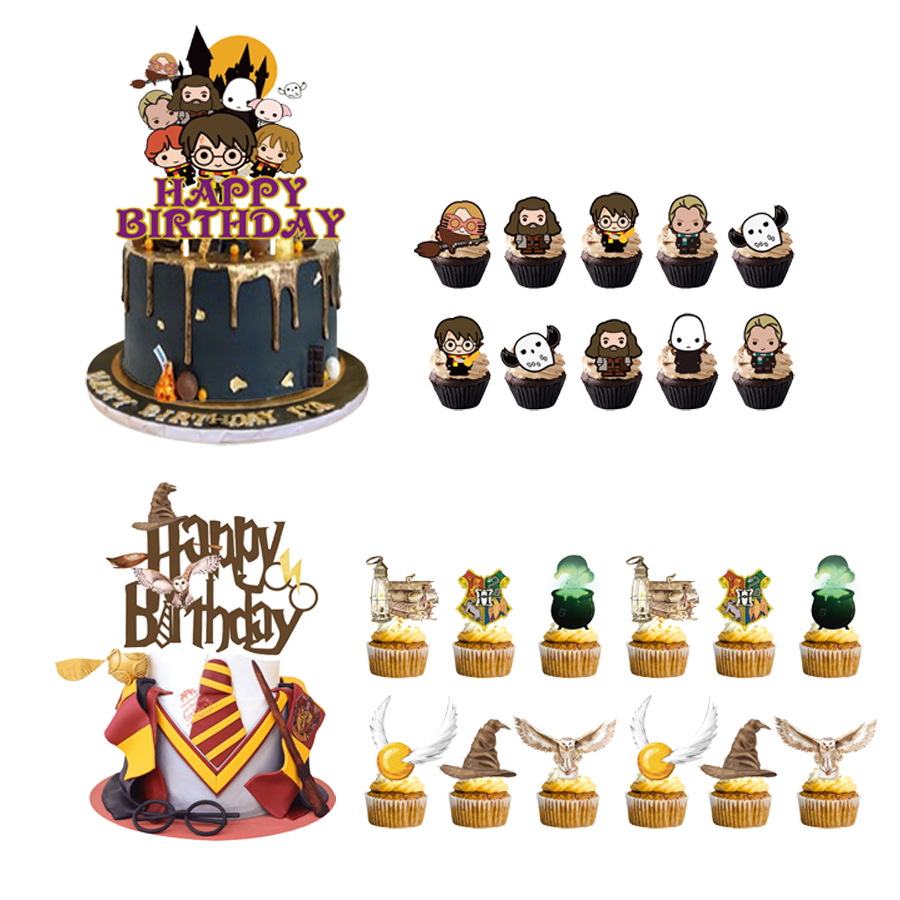 Good Supply Wedding Cake - Harry Potter Cake Topper Party Decorations