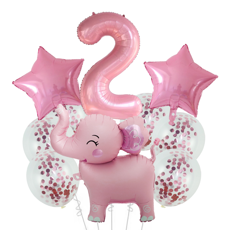 10pcs Wild Animal Balloons Cut - Wedding Zoo ulasan dan harga