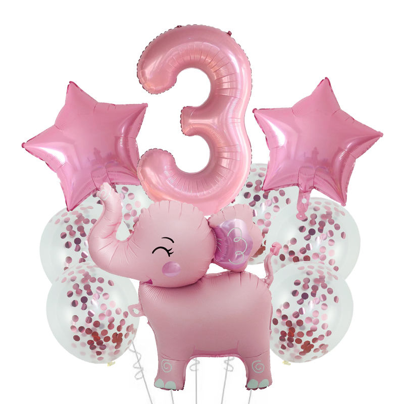 10pcs Wild Animal Balloons Cut - Wedding Zoo ulasan dan harga
