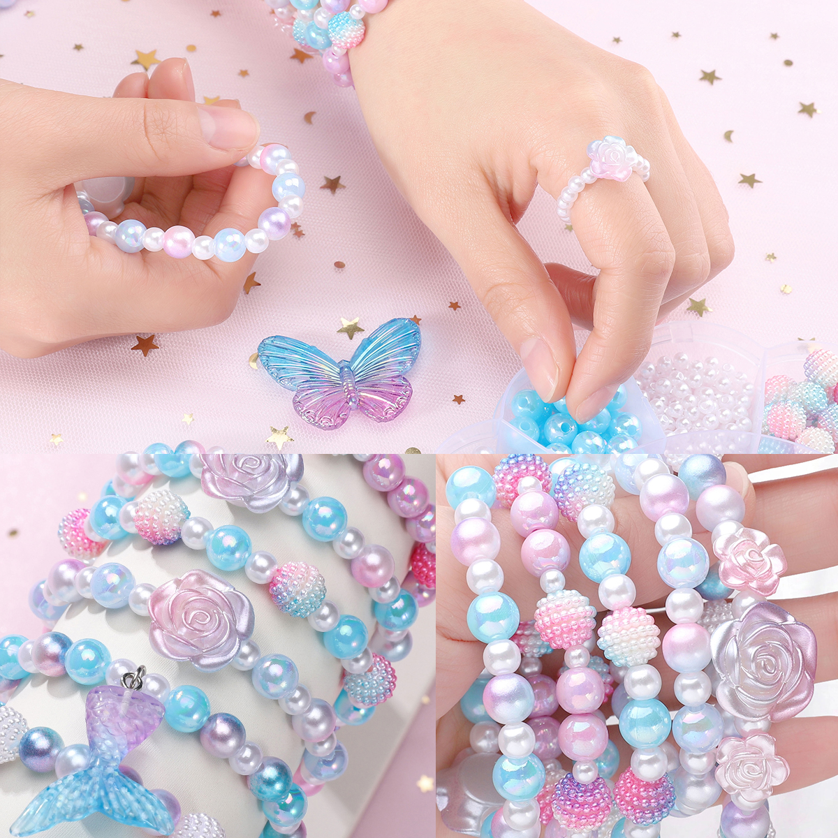 13Grid 0.6-2.6cm Mermaid Color - Wedding Zone ulasan dan harga