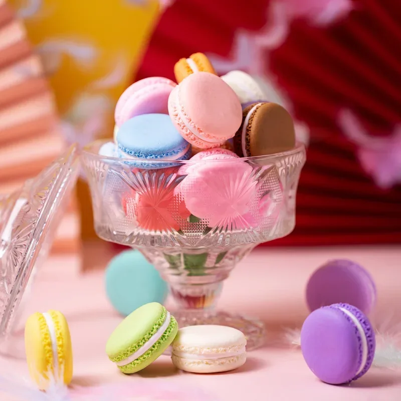 Simulation Macaron Cake Desser - Wedding Cake Supply ulasan dan harga