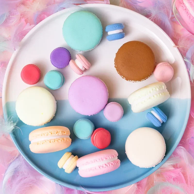 Simulation Macaron Cake Desser - Wedding Cake Supply ulasan dan harga