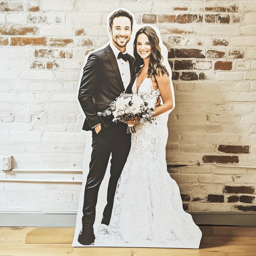 Custom Life Size Cardboard Cut - Photo Booth Prop ulasan dan harga