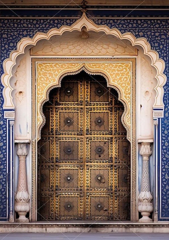 Indian Arch Door Haldi Mehendi - Indian Wedding Supply ulasan dan harga
