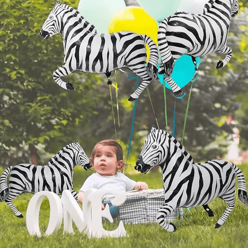 4 black and white striped zebr - Wedding Zoo ulasan dan harga