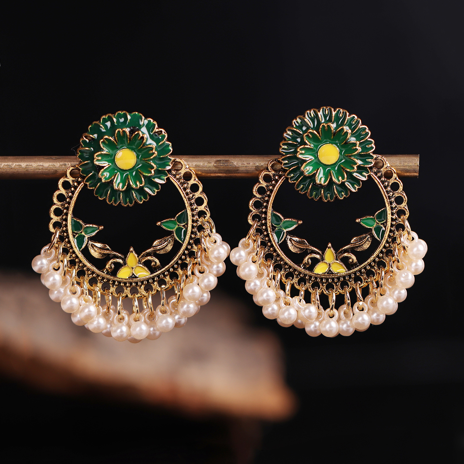 Women's Vintage Ethnic Geometr - Indian Wedding Supply ulasan dan harga
