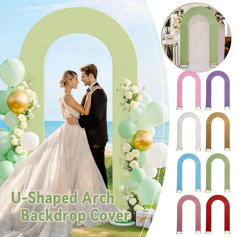 Stretchy Open Stand Covers U-S - Wedding Support ulasan dan harga