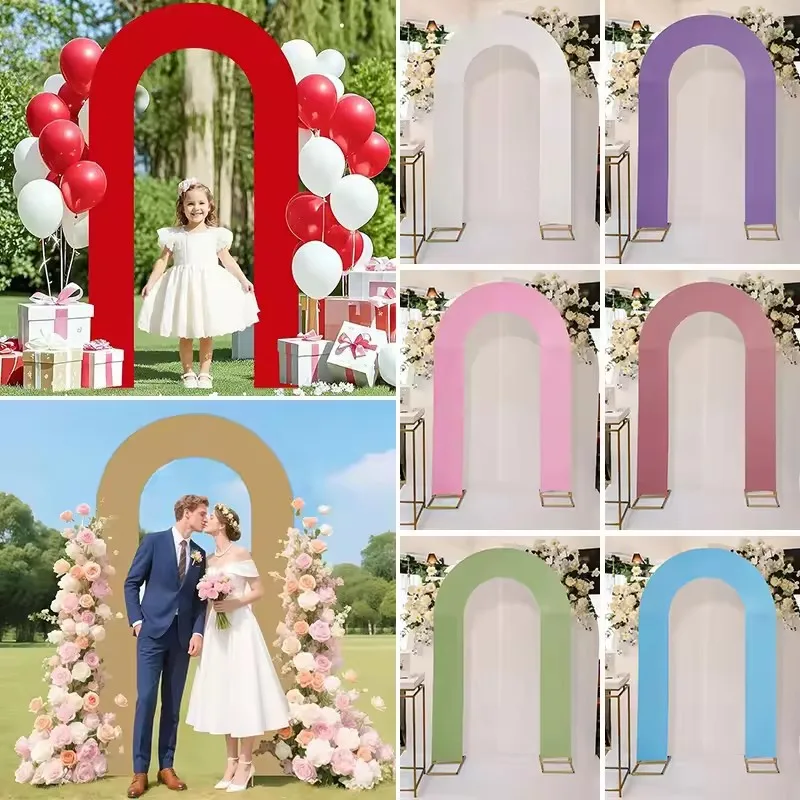 Stretchy Open Stand Covers U-S - Wedding Support ulasan dan harga