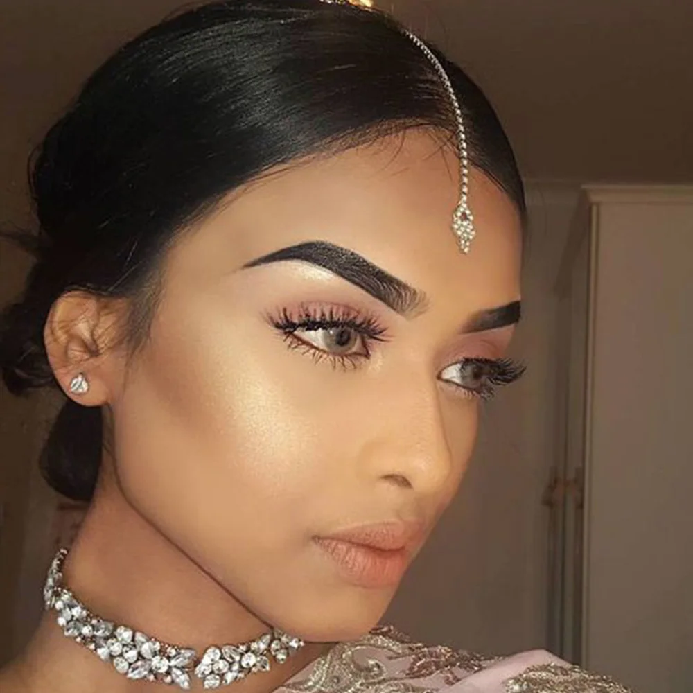 Stonefans Geometric Forehead C - Indian Wedding Supply ulasan dan harga