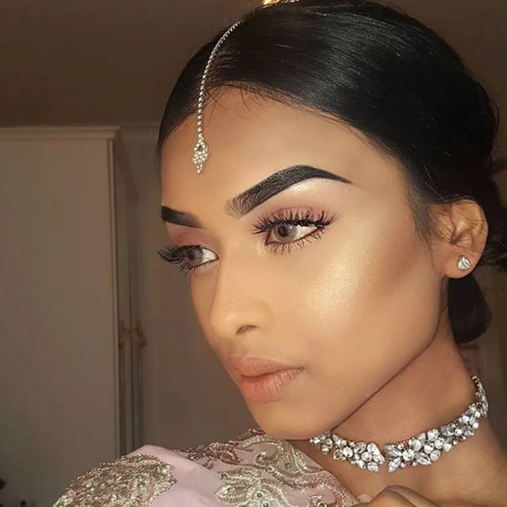 Stonefans Geometric Forehead C - Indian Wedding Supply ulasan dan harga