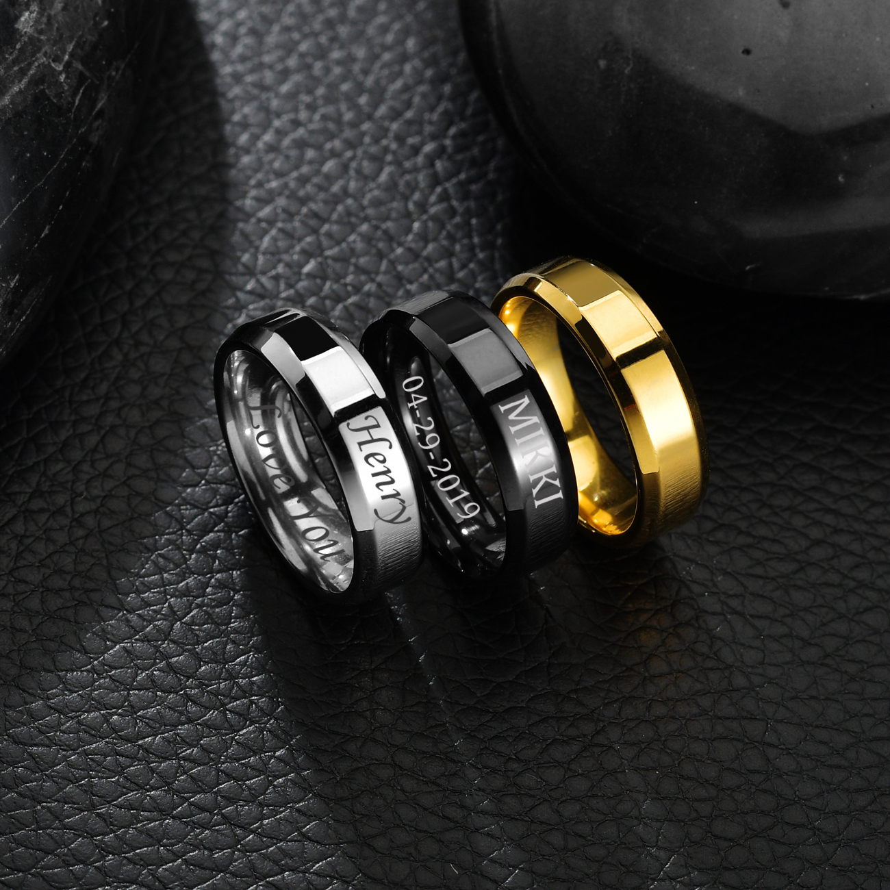 Atoztide 4/6/8mm Personalized  - Wedding Zone ulasan dan harga