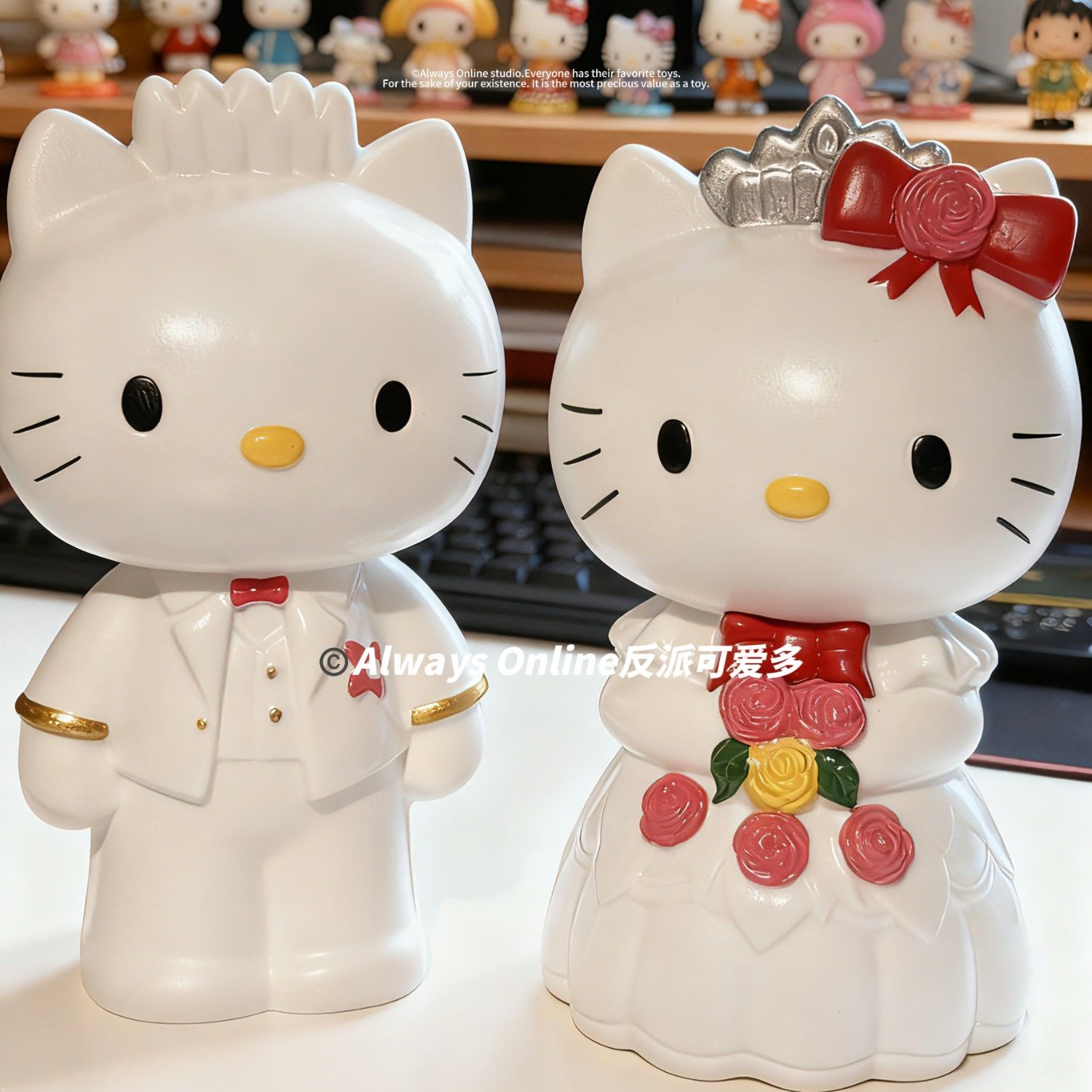 Kawaii Hello Kitty Villain Cut - Wedding Tap ulasan dan harga