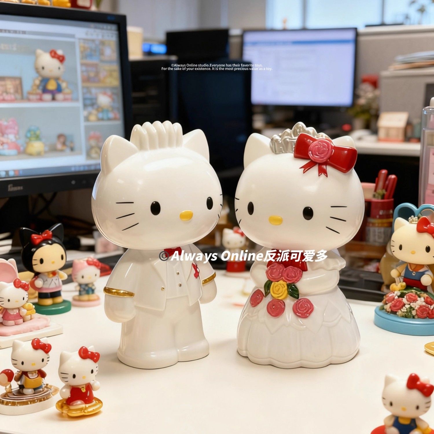 Kawaii Hello Kitty Villain Cut - Wedding Tap ulasan dan harga