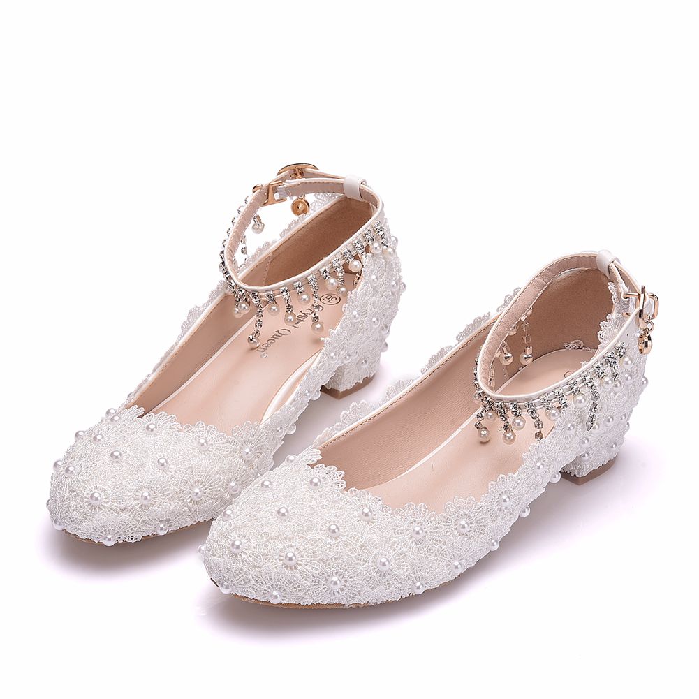 Women's Closed Toe Low Chunky  - Wedding Fx ulasan dan harga