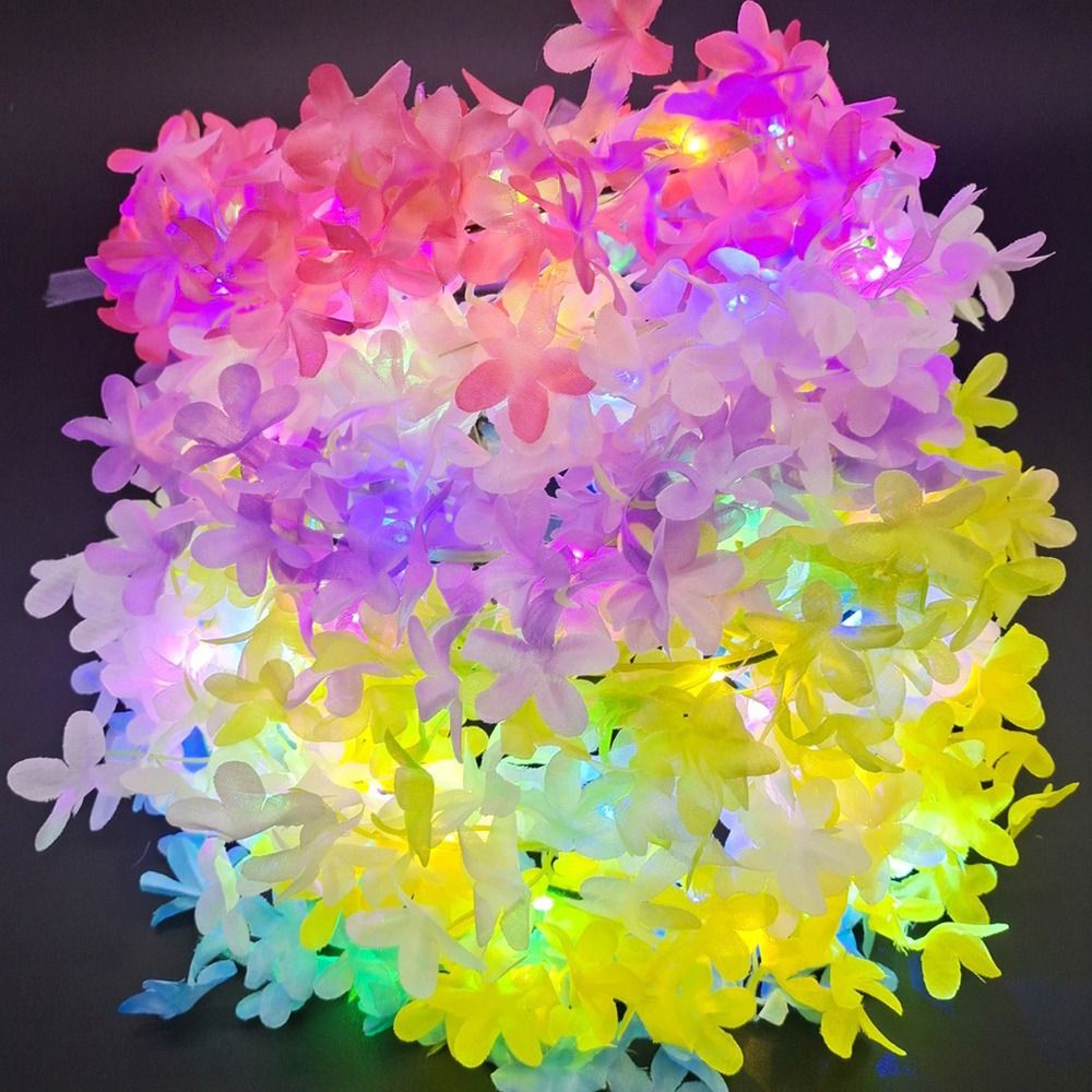 Wedding Luminous Hairband Wome - Wedding Arch Flower ulasan dan harga
