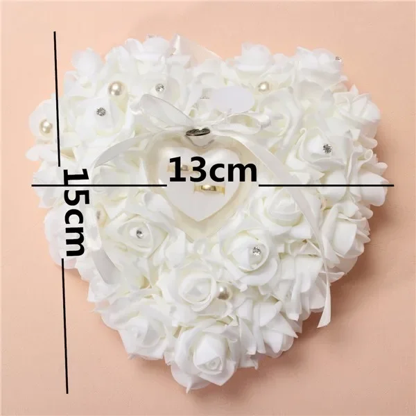 White Ring Bearer Pillow Cushi - Ring Bearer Pillow ulasan dan harga