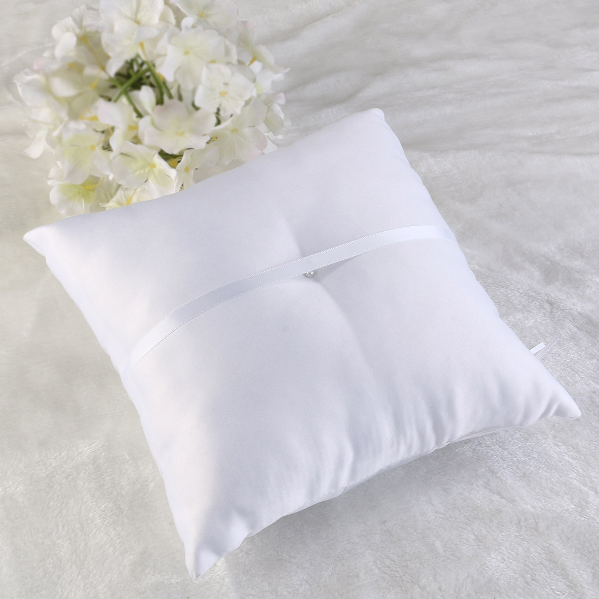 Flower Bud Wedding Pocket Ring - Ring Bearer Pillow ulasan dan harga
