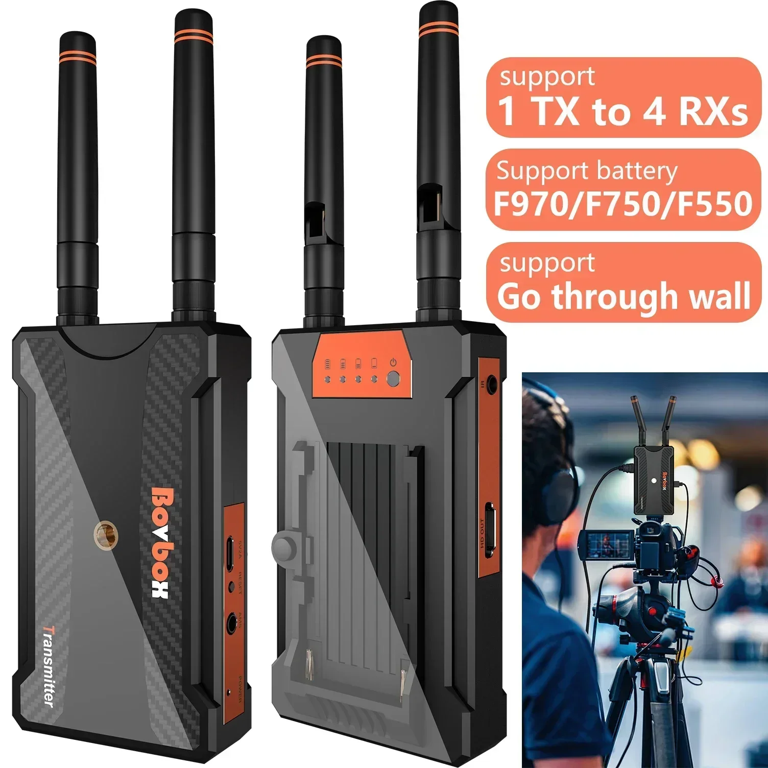 200m Wireless Video Transmissi - Wedding Support ulasan dan harga