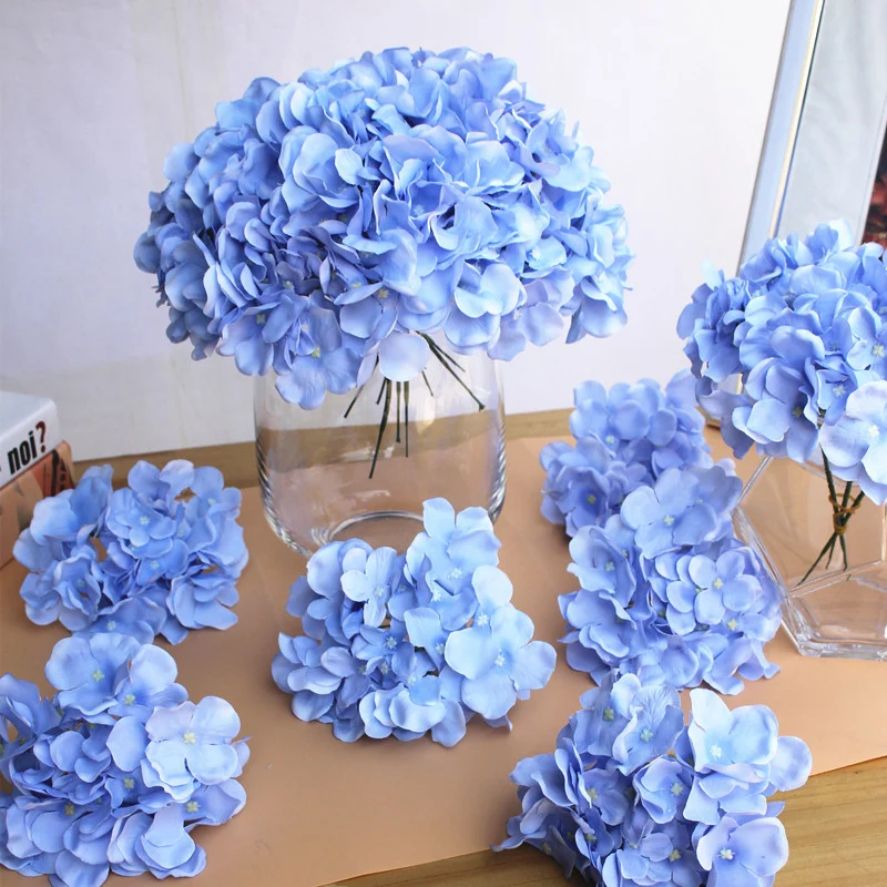 10PCS/Lot Colorful Hydrangea F - Wedding Arch Flower ulasan dan harga