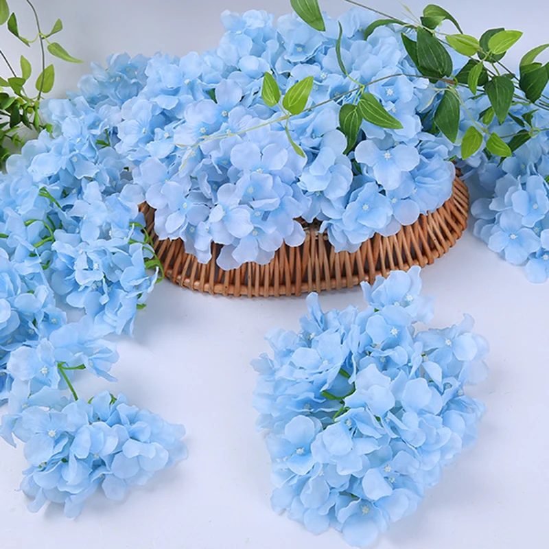 10PCS/Lot Colorful Hydrangea F - Wedding Arch Flower ulasan dan harga