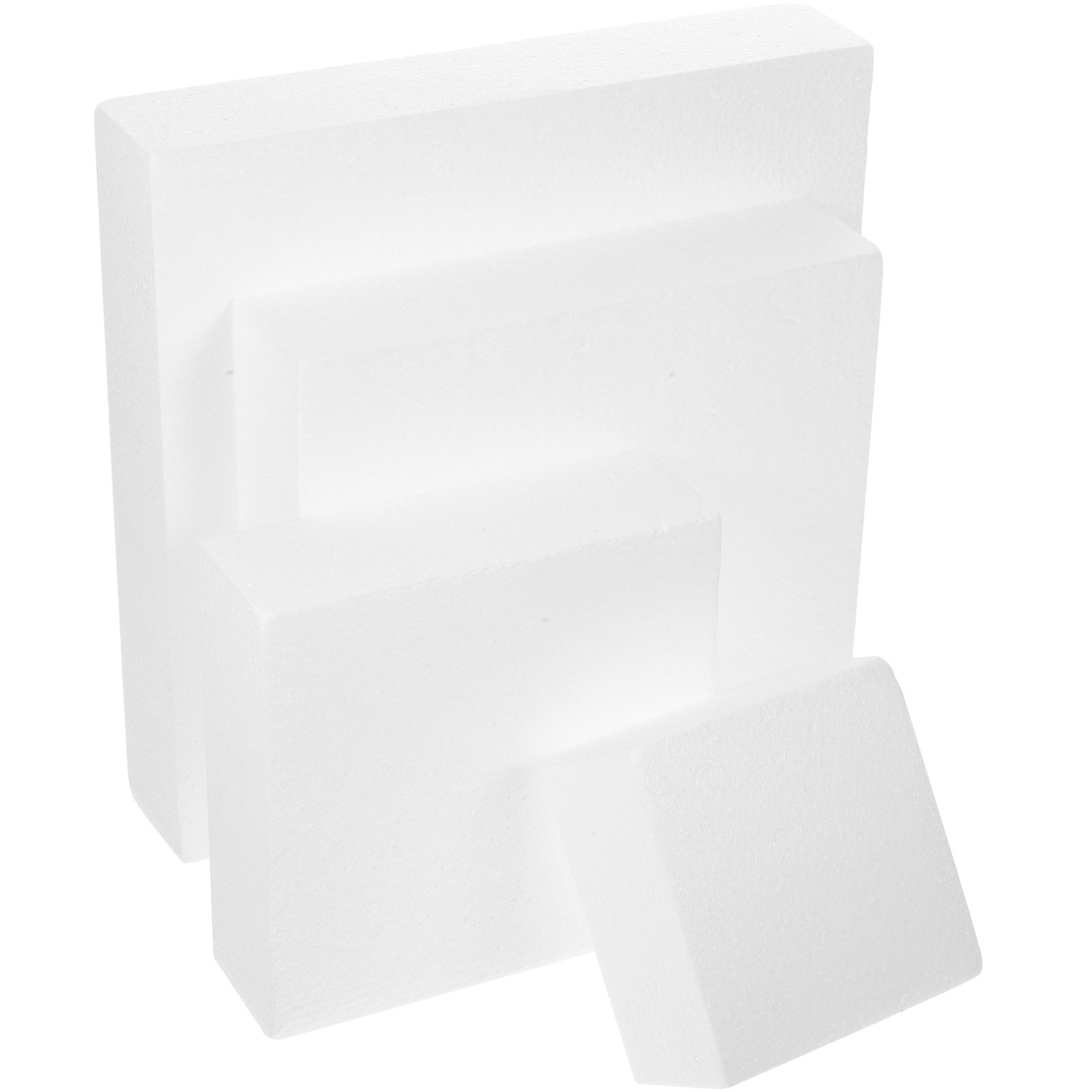 4Pcs Cake Dummy Foam Cubic Sha - Wedding Cake Supply ulasan dan harga