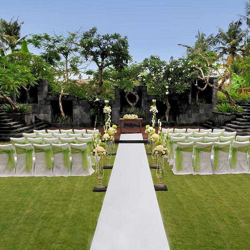 Romantic White Wedding Carpet  - Wedding Tap ulasan dan harga