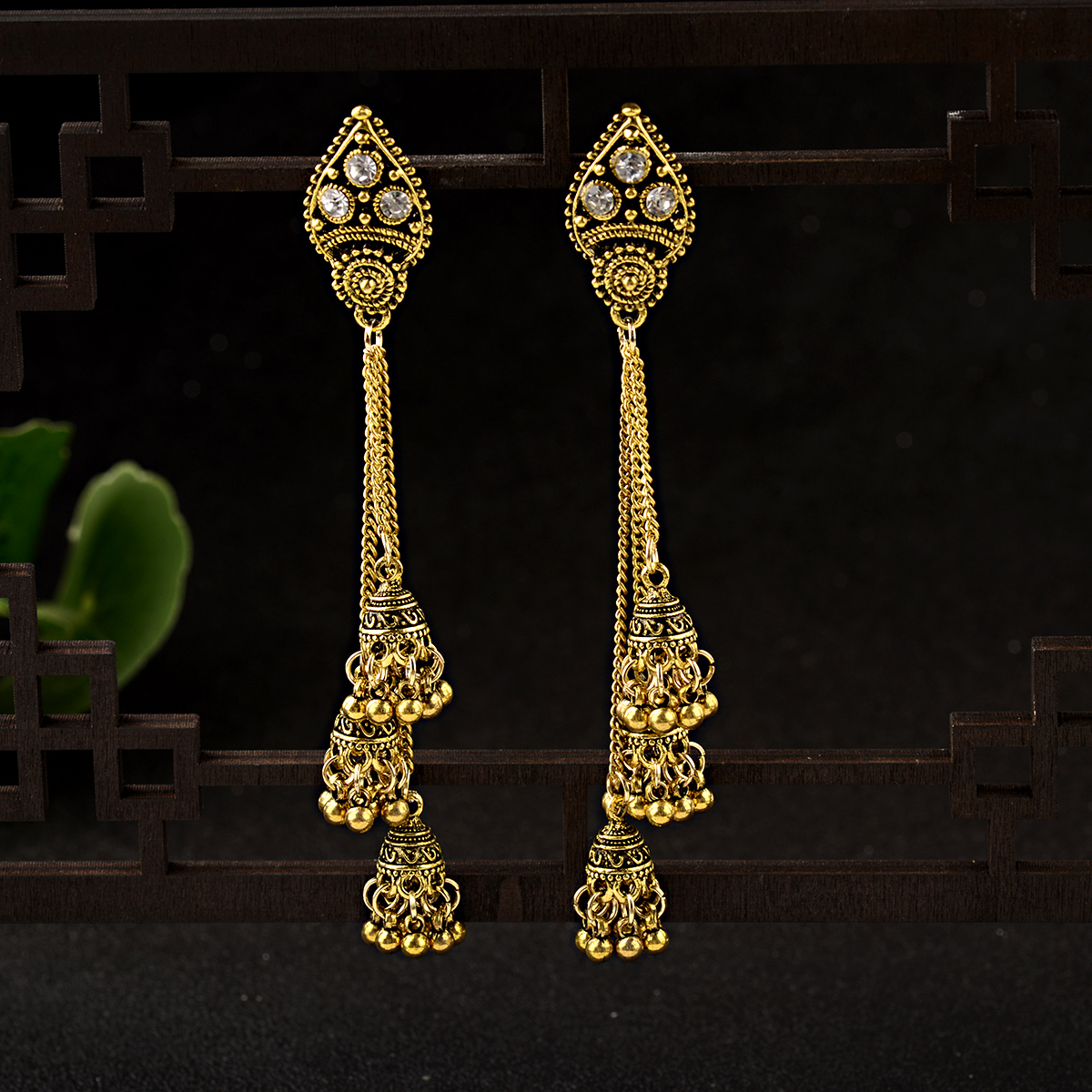 New Gold Color Bell Tassel Jhu - Indian Wedding Supply ulasan dan harga
