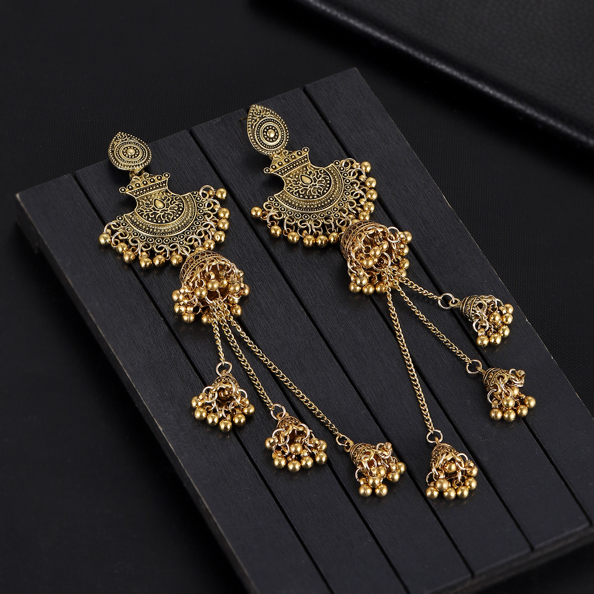 New Gold Color Bell Tassel Jhu - Indian Wedding Supply ulasan dan harga