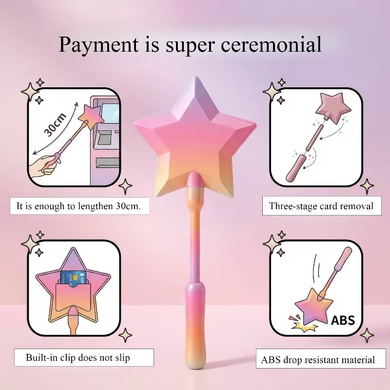 3D Printed Credit Card Wand Ta - Wedding Tap ulasan dan harga