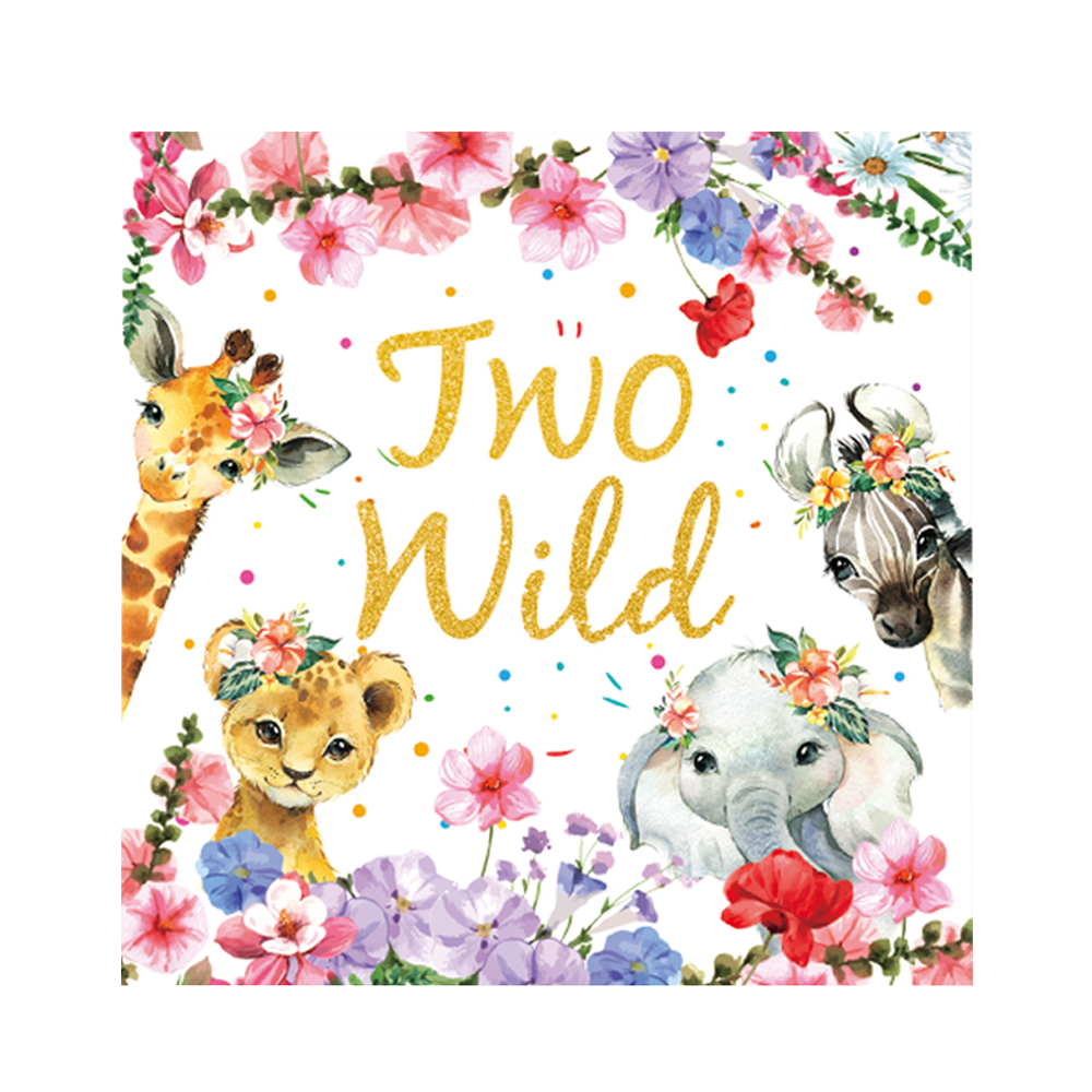 20/40pcs Cartoon Animal Farm N - Wedding Zoo ulasan dan harga