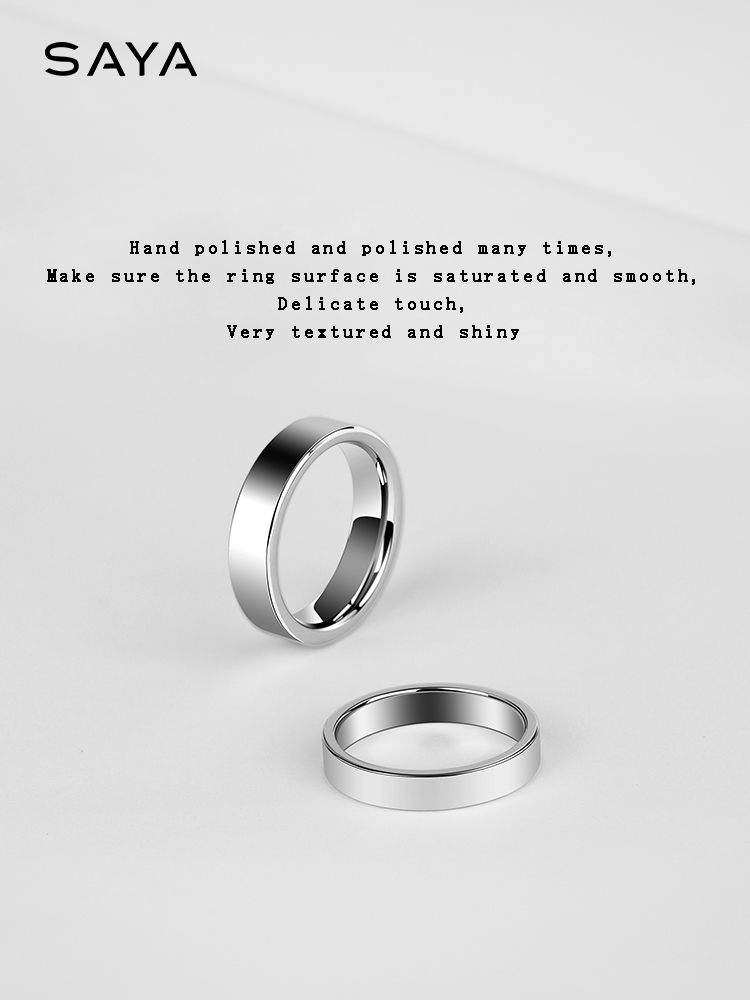 Tungsten Rings for Men Women W - Wedding Zone ulasan dan harga