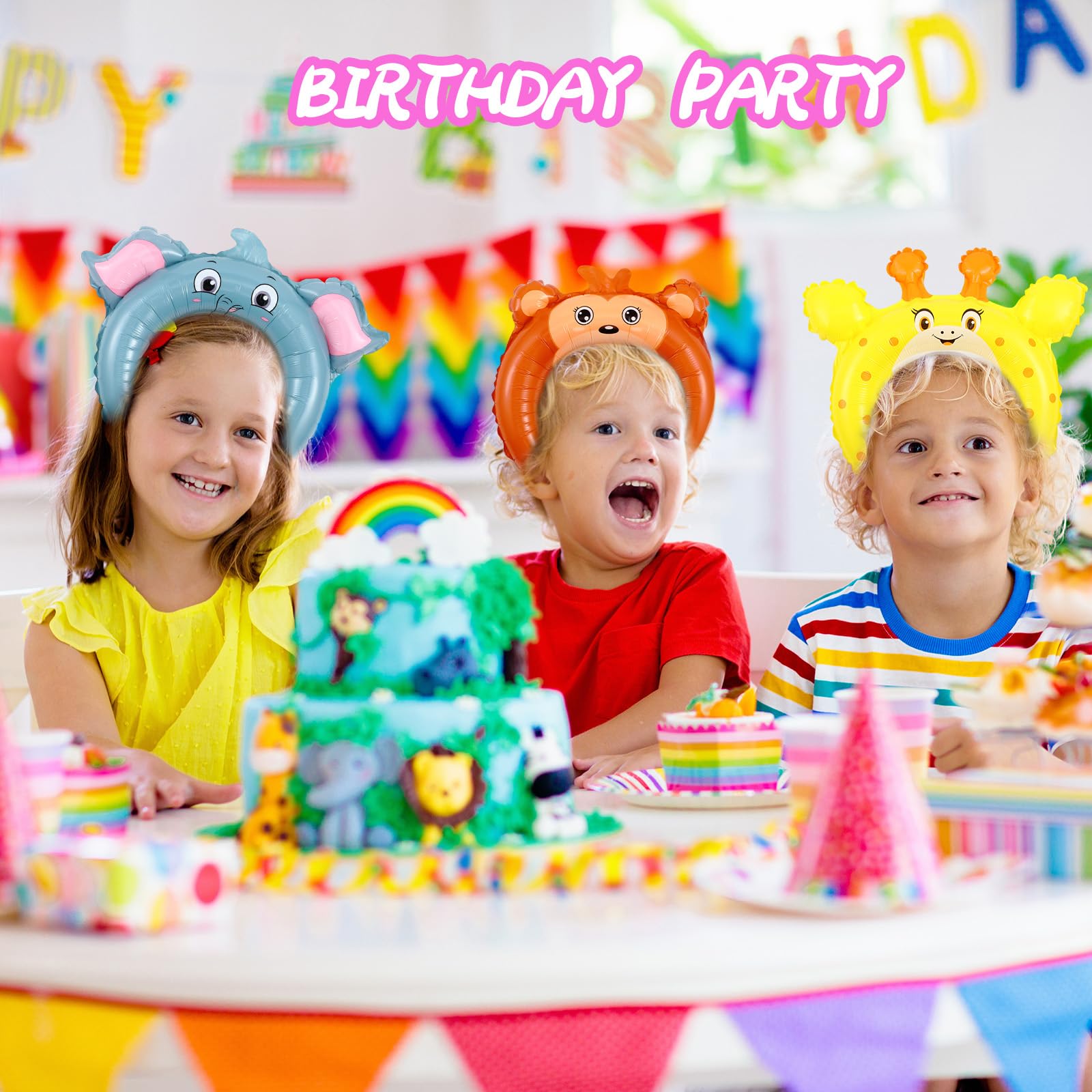 24 Pcs Farm Zoo Animal Inflata - Wedding Zoo ulasan dan harga