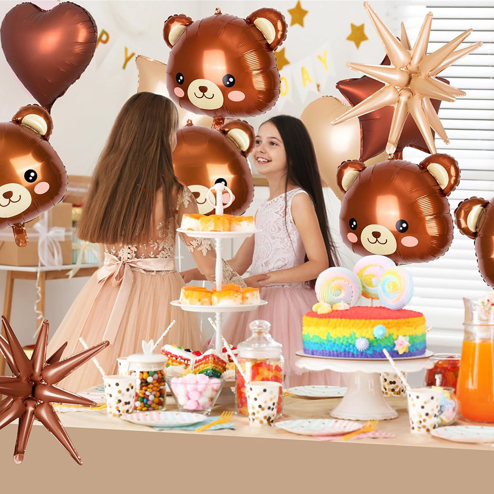 Bear Balloon, Bear Aluminum Fo - Wedding Zoo ulasan dan harga