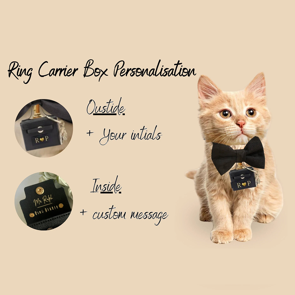 Personalized Wedding Ring Bear - Ring Bearer Pillow ulasan dan harga