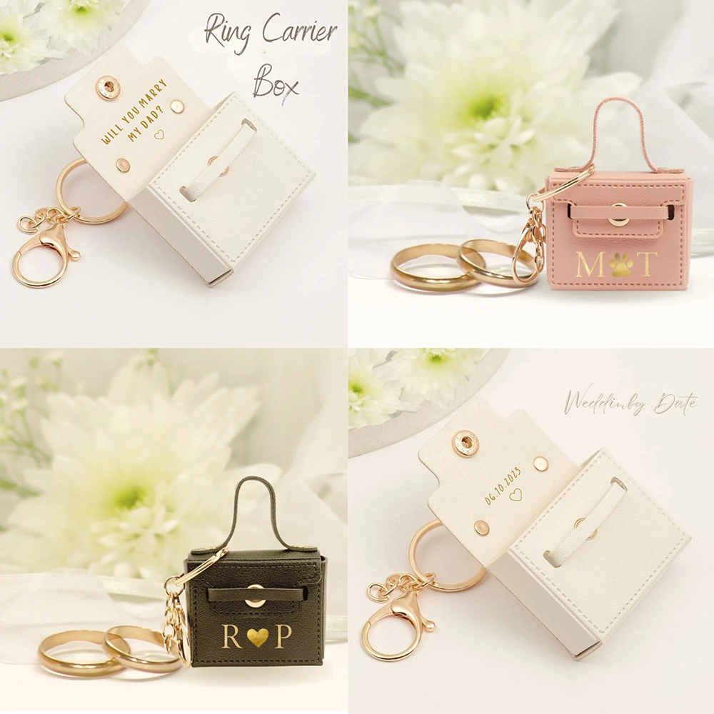 Personalized Wedding Ring Bear - Ring Bearer Pillow ulasan dan harga