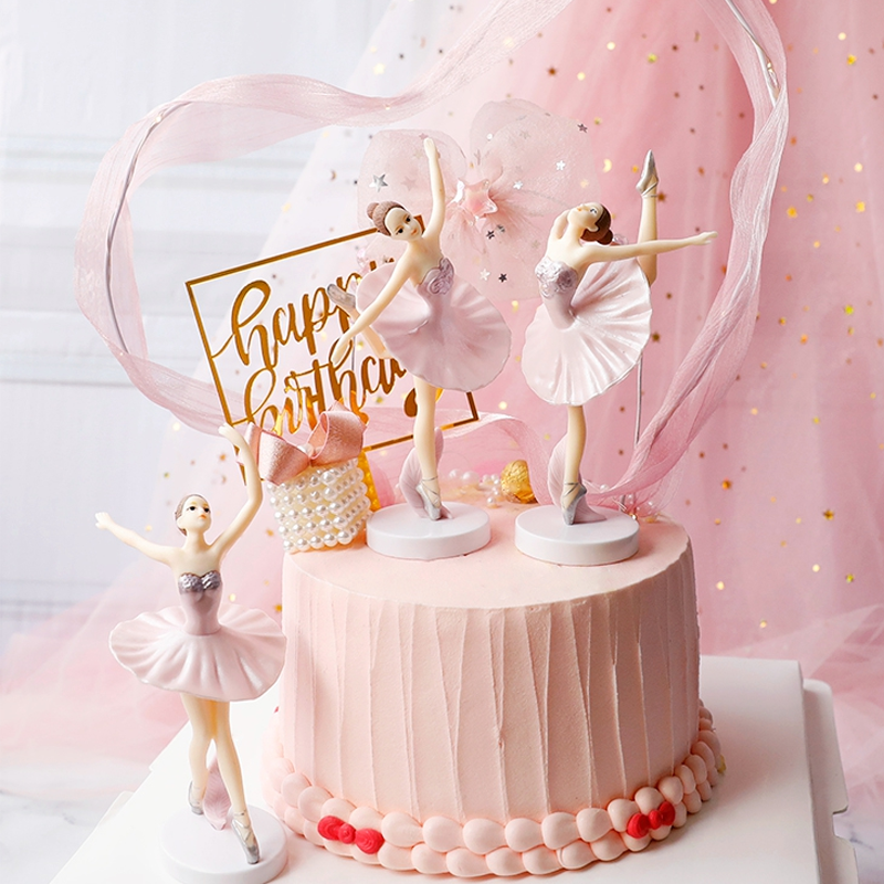 3pcs Good Quality Ballerina Fi - Good Supply Wedding Cake ulasan dan harga