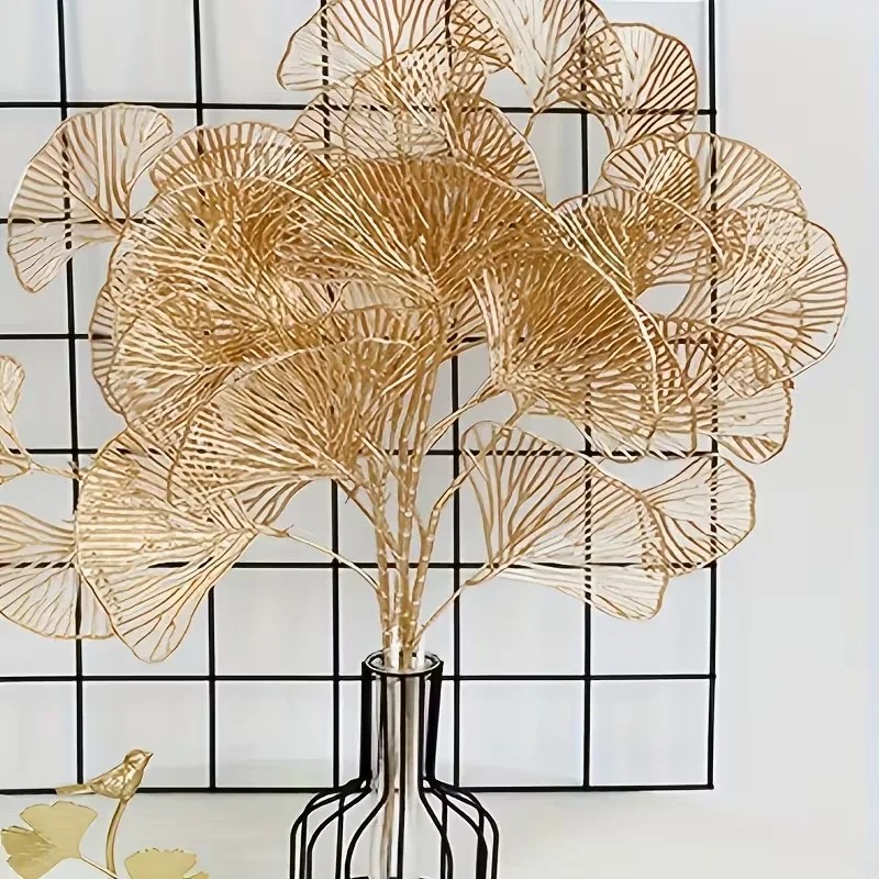 5PC Gold Ginkgo Eucalyptus Hol - Wedding Arch Flower ulasan dan harga