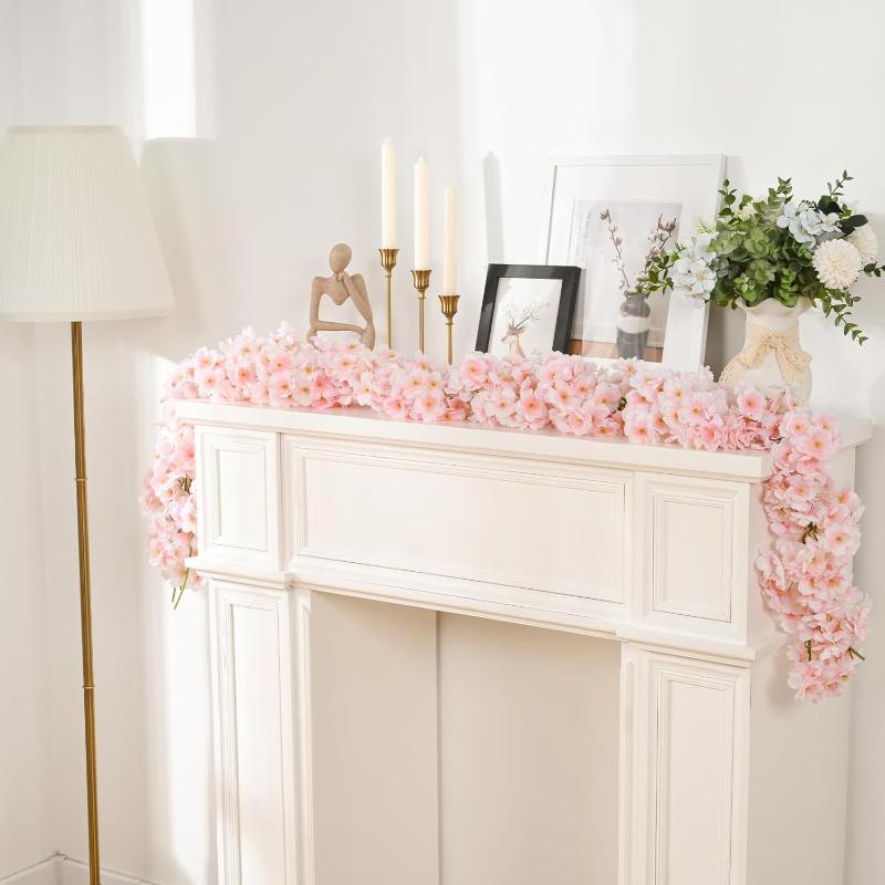 180cm Artificial Flowers Cherr - Wedding Arch Flower ulasan dan harga