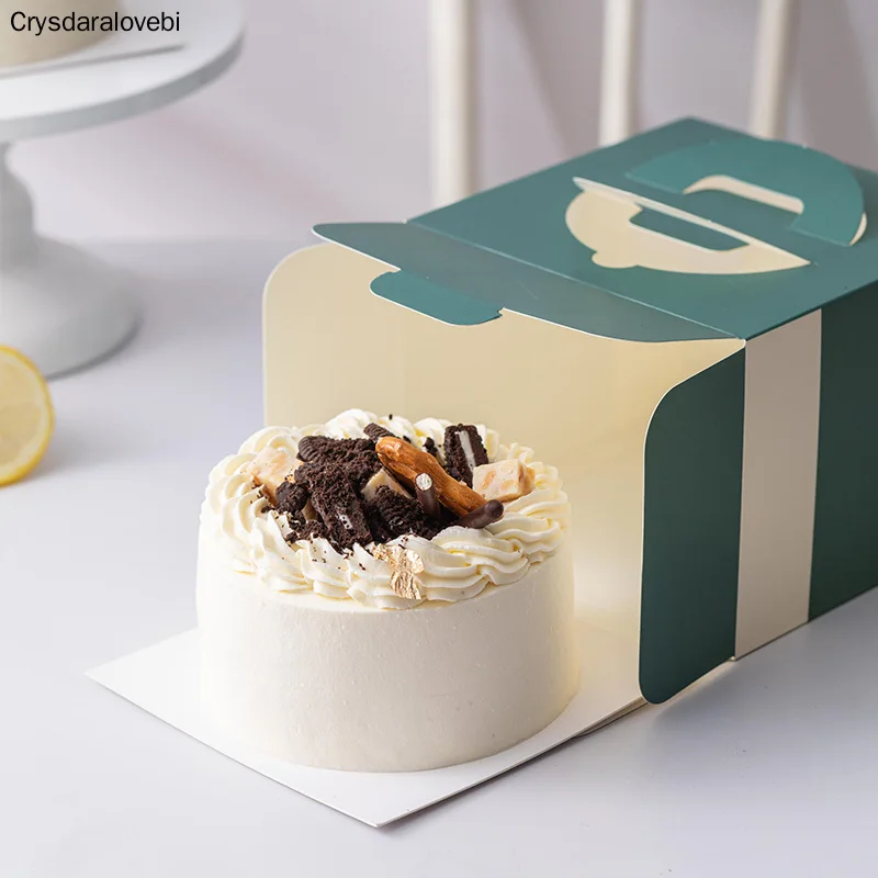 20pcs 4 Inch Paper Cake Box Ha - Good Supply Wedding Cake ulasan dan harga