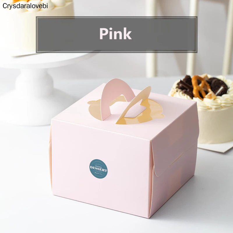 20pcs 4 Inch Paper Cake Box Ha - Good Supply Wedding Cake ulasan dan harga