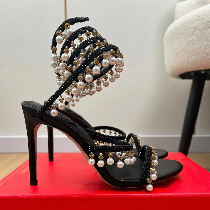 Luxury Rhinestones Pearls Tass - Wedding Fx ulasan dan harga
